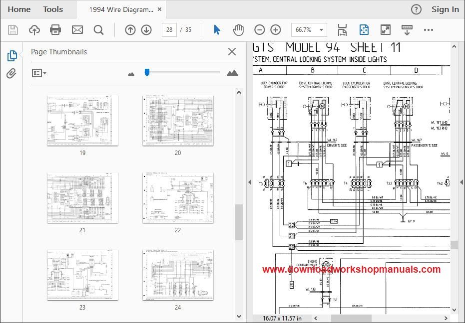 Porsche 928 Wiring Diagrams